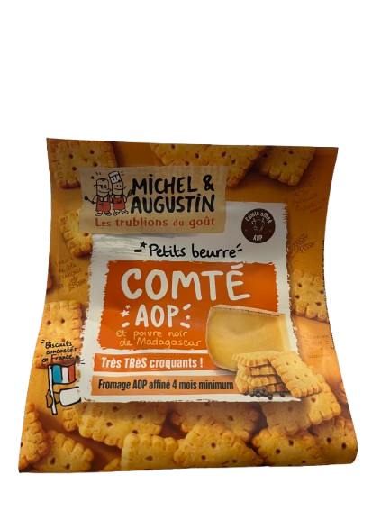 Michel & Augustin Butterkekse herzhaft mit Comté AOP 100 g 