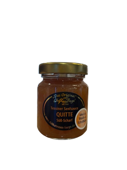 Wolfram Berge Tessiner Senfsauce Quitte 60 ml 
